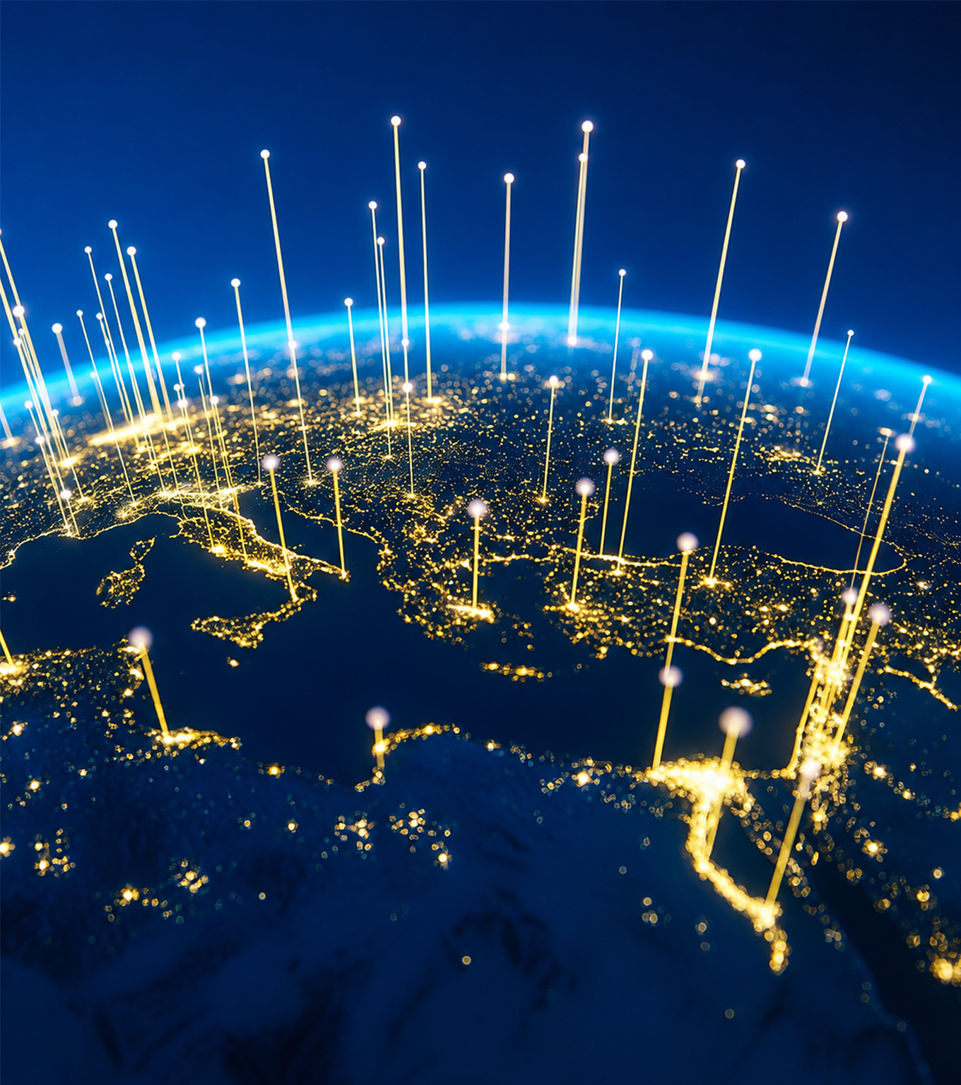 Combine local reliability with global reach on the world’s largest IP network